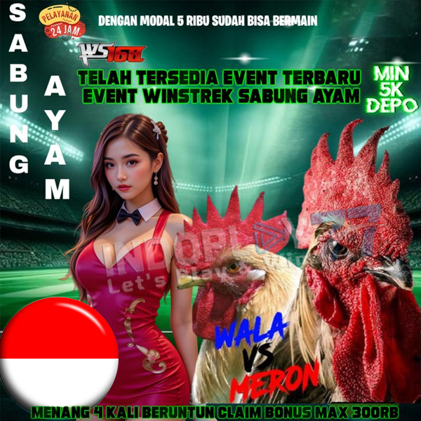 SV388 & INDOPLAY77: Situs Sabung Ayam Online Live Wala Meron Terpercaya 24 Jam